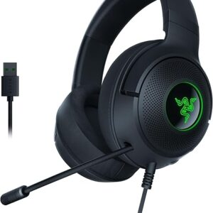 Razer Kraken V3 X Wired USB Gaming Headset: Lightweight Build